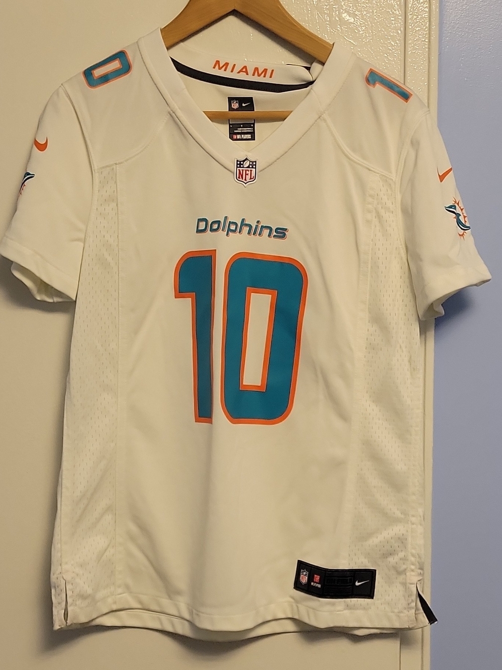 NFL Miami Dolphins White Aqua Orange #10 Kids Jersey